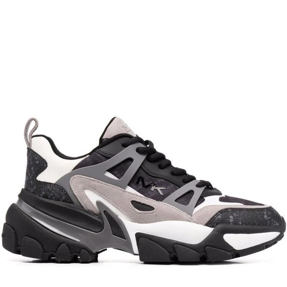 MICHAEL Michael Kors Men's Nick Gabardine Snake Print Sneakers - Picture 4 of 13